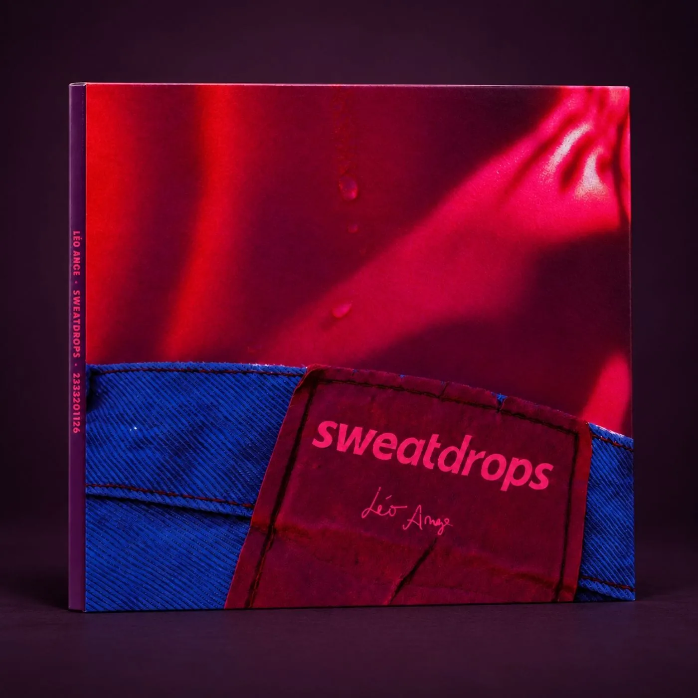 CD SWEATDROPS de Léo Ange, recto